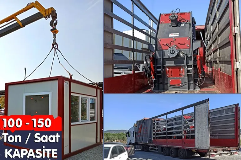 100 - 150 Ton / Hour Capacity Stone Crushing and Screening Plant Shipment