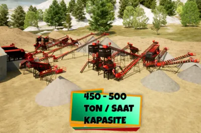 2023 Model Bazalt Kırma Eleme Tesisi