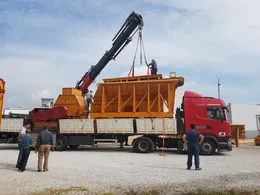 The Limestone Crushing Plant with 250 t/h capacity sent to Muğla