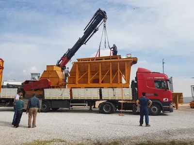 The Limestone Crushing Plant with 250 t/h capacity sent to Muğla