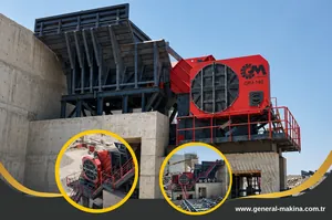 Installation des Backenbrechers GPJ 140