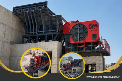 Installation des Backenbrechers GPJ 140