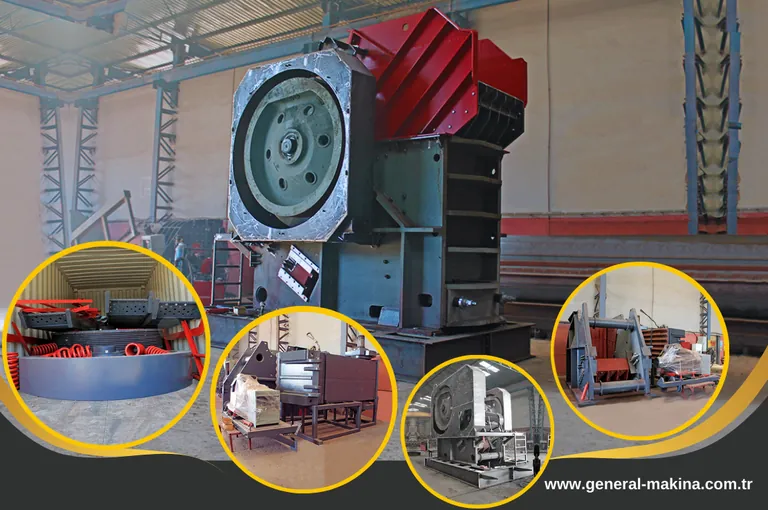 Export of Jaw Crusher with 500 Tons / Hour Capacity