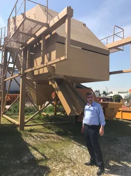 500 T H General Makina Fixed Screening Plant arrived Kosovo