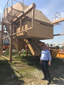 500 T/H Feste Siebanlage von General Makina im Kosovo eingetroffen