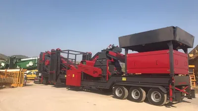 G-MTK 130 mobilna tercijarna drobilica proizvedena je za Adanu.