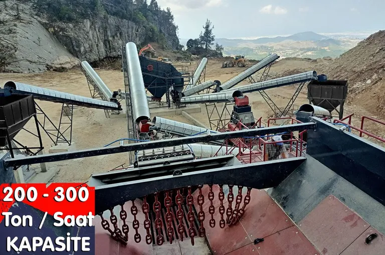 Antalya'da Sabit Konkasör Tesisi