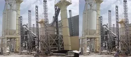 Installation de broyage à la bentonite