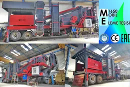 ME1650 mobilno postrojenje za prosejavanje, opština Eskišehir