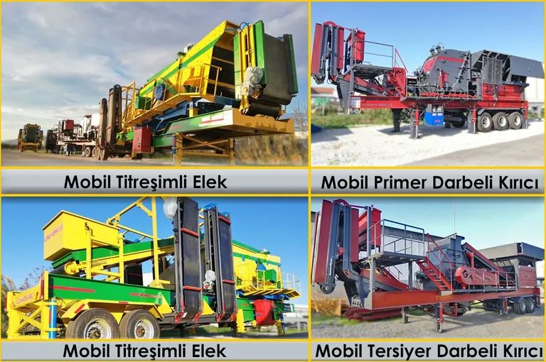 Mobile 4-frame Crushing Plant for Palestine