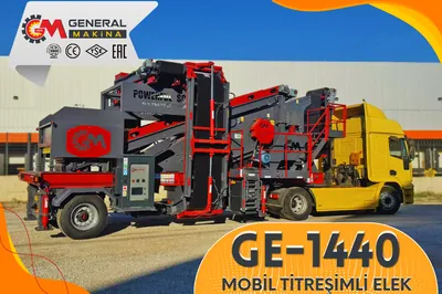 Auslieferung des GE-1440 Mobilen Vibrationssiebs abgeschlossen