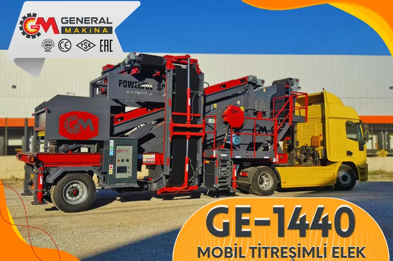We Have Completed the Shipment of the GE-1440 Mobile Vibrating Screen