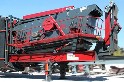 Mobile crushing plant site commissioning plan
