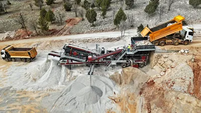 General 02 Closed-Circuit Mobile Crushing Plant - Turkey