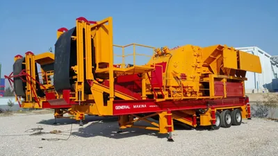 General 03 Planta de Trituración y Cribado de Piedra  Está Lista para el Transporte – Mersin