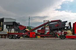 General 640 — Mobile Brech- und Siebanlage (Backen + Prall)