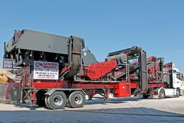 General 800 — Installation Mobile de Concassage-Criblage (Percussion Primaire)