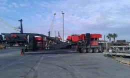 General 944 Mobile Crushing and Screening Plant Has Arrived in Africa