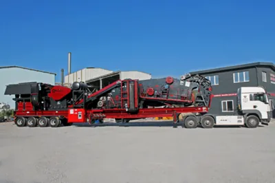 General 950 — Mobile Jaw + Impact Crushing & Screening Plant