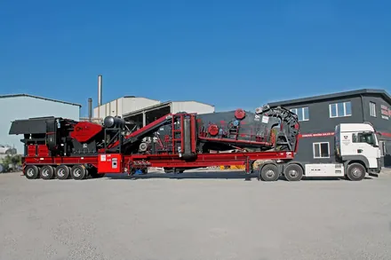 Мобильная щековая дробилка General 950