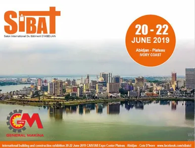 GENERAL MAKINA est au salon SIBAT à Abidjan, Côte d'Ivoire!