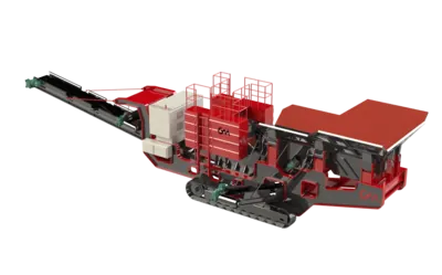 GM 90JP — Tracked Mobile Jaw Crusher