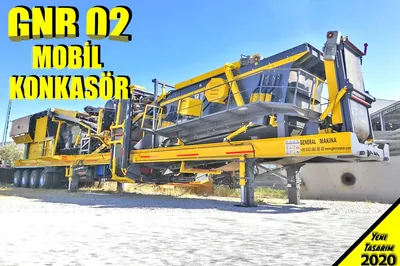 GNR 02 Mobil Turbo Konkasör - Kazakistan