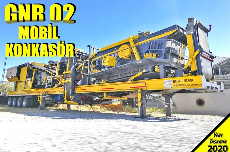 GNR 02 Mobile Turbo Crusher - Kazakhstan