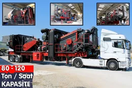 Мобильная дробильно-сортировочная установка GNR 800 – Г. Tekirdağ