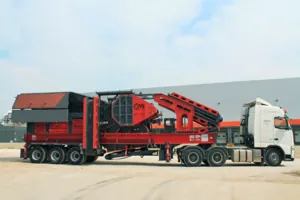Мобильная щековая дробилка GNR-MC110 | Два шасси | 200-300 т/ч | General Makina