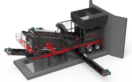 GNR ME1650 — محطة غربلة متنقلة (جافة)