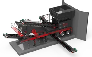 Mobilno postrojenje za suvo prosijavanje GNR ME1650 | 120-180 t/h | General Makina