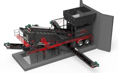 GNR ME1650 — Mobile (Dry) Screening Plant