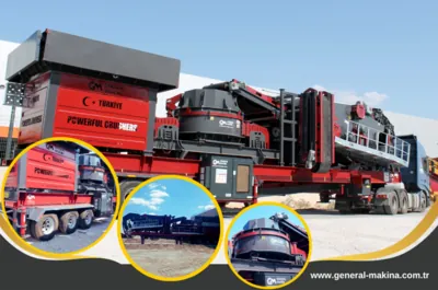 Expédition du concasseur à arbre vertical mobile GNR MVSI 900 - Turquie