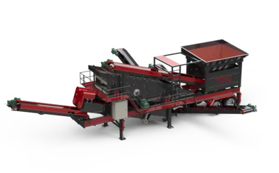 GNR YM1240 — Mobile Washing & Screening Plant (compact)