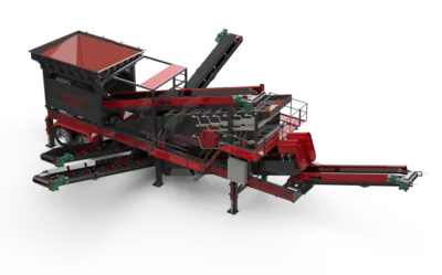 GNR YM1650 — Mobile Washing & Screening Plant (top model)