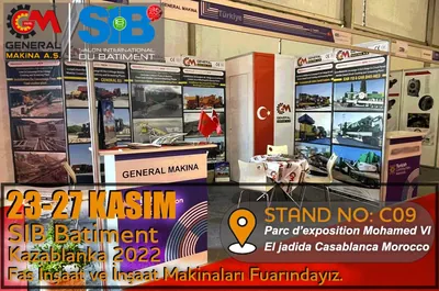 Participation in the Construction Machinery Fair - MOROCCO
