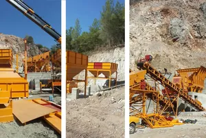 Se Sigue la Instalación de la Planta de Trituración de Piedra Caliza – Muğla