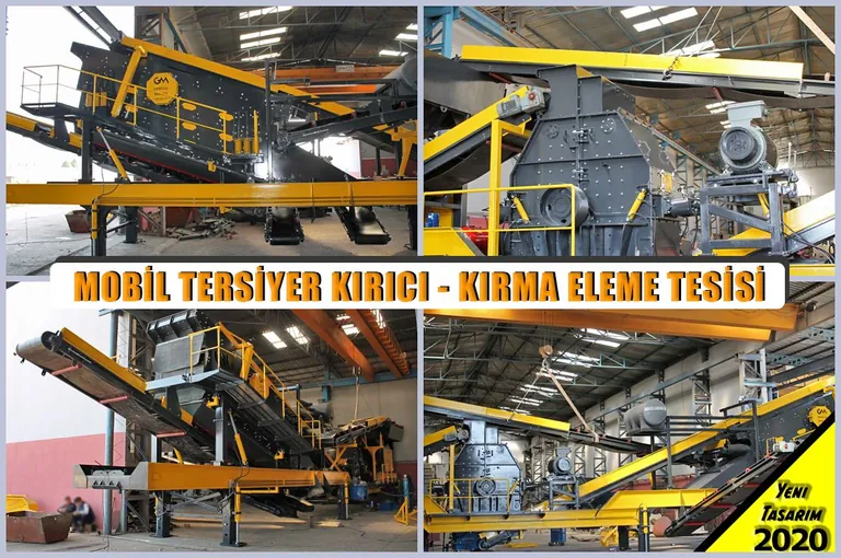 Mobile Tertiary Crushing and Screening Plant Manufacturing - Karaman