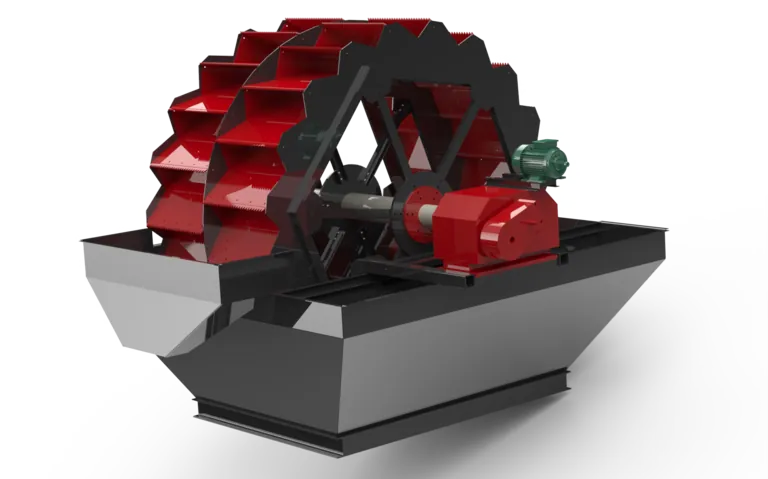 Lavadora de Arena de Rueda de Cangilones | Ahorro de Agua | 50-250 t/h | General Makina