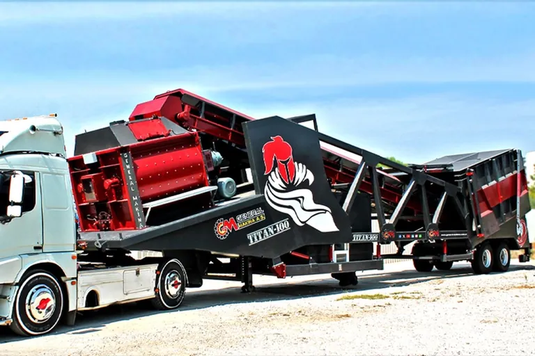 Mobile Betonmischanlage | 30-150 m³/h Transportbeton | General Makina