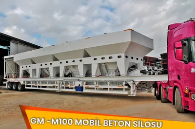 Mobil Beton Silosu Yollarda