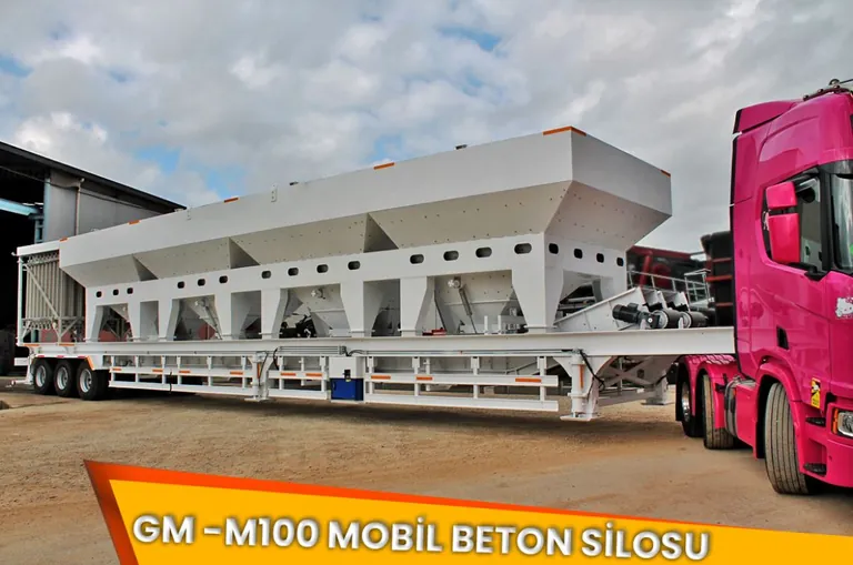 Mobile Concrete Silo on the Road – United Kingdom