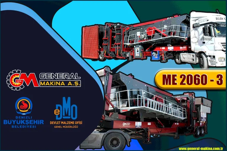 Mobile Screening Plant - Denizli Metropolitan Municipality