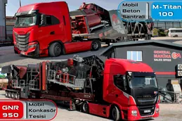 Mobile Crusher & Concrete Batching Plant Export