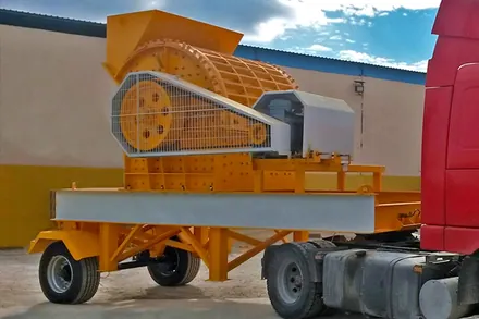 Mobile Cubitzer Crusher