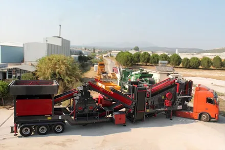 Mobil Tersiyer Kırıcı (Kum Makinası)
