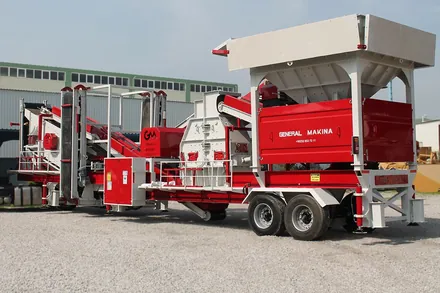 Mobil Tersiyer Kırıcı (Kum Makinası)