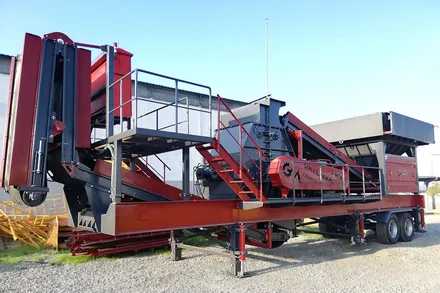 Mobil Tersiyer Kırıcı (Kum Makinası)