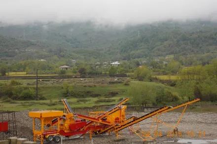 Mobil Tersiyer Kırıcı (Kum Makinası)